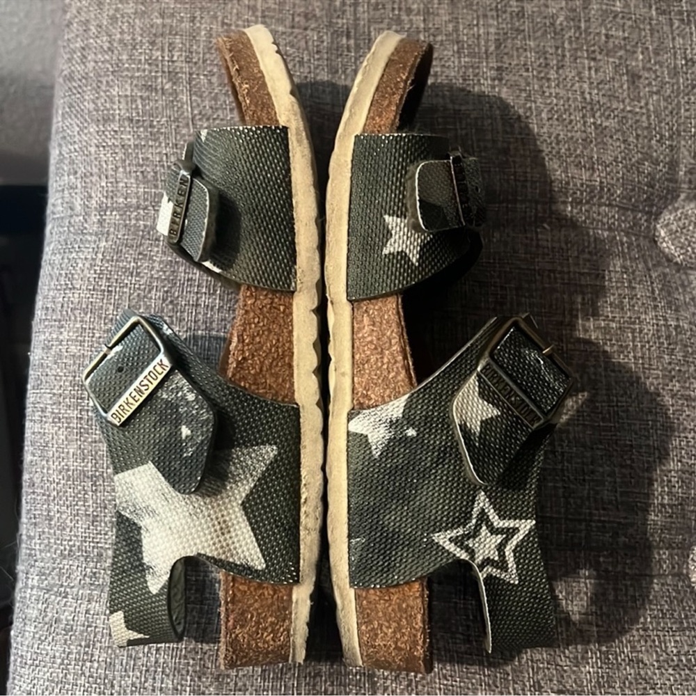 Rare Authentic Birkenstock kids star buckle designer sandals sz 13 kids boys - Picture 9 of 14